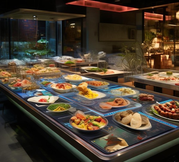 美食餐饮，文化与科技的互动 dashboard